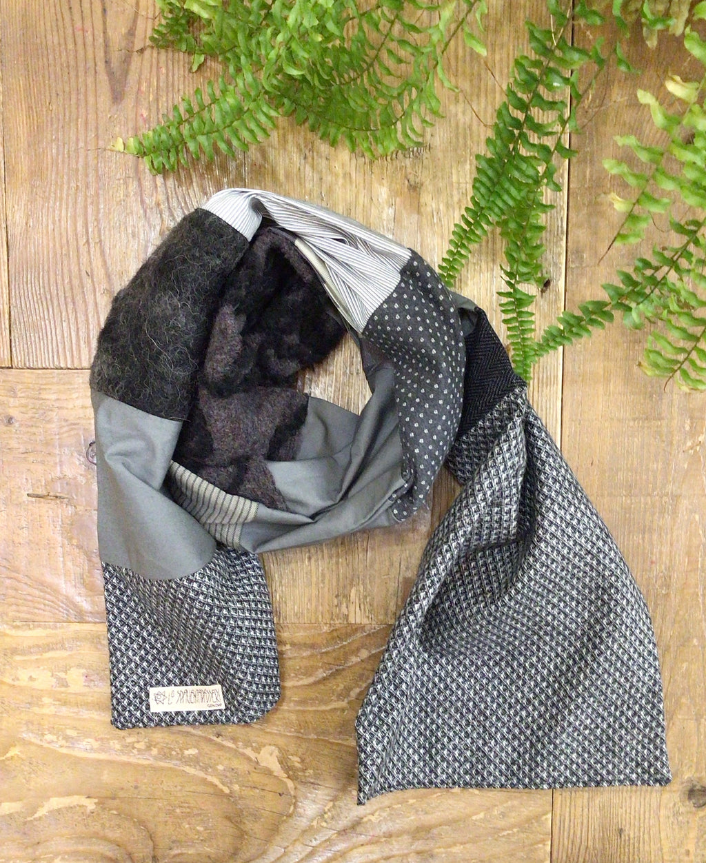 Sciarpa patchwork Invernale