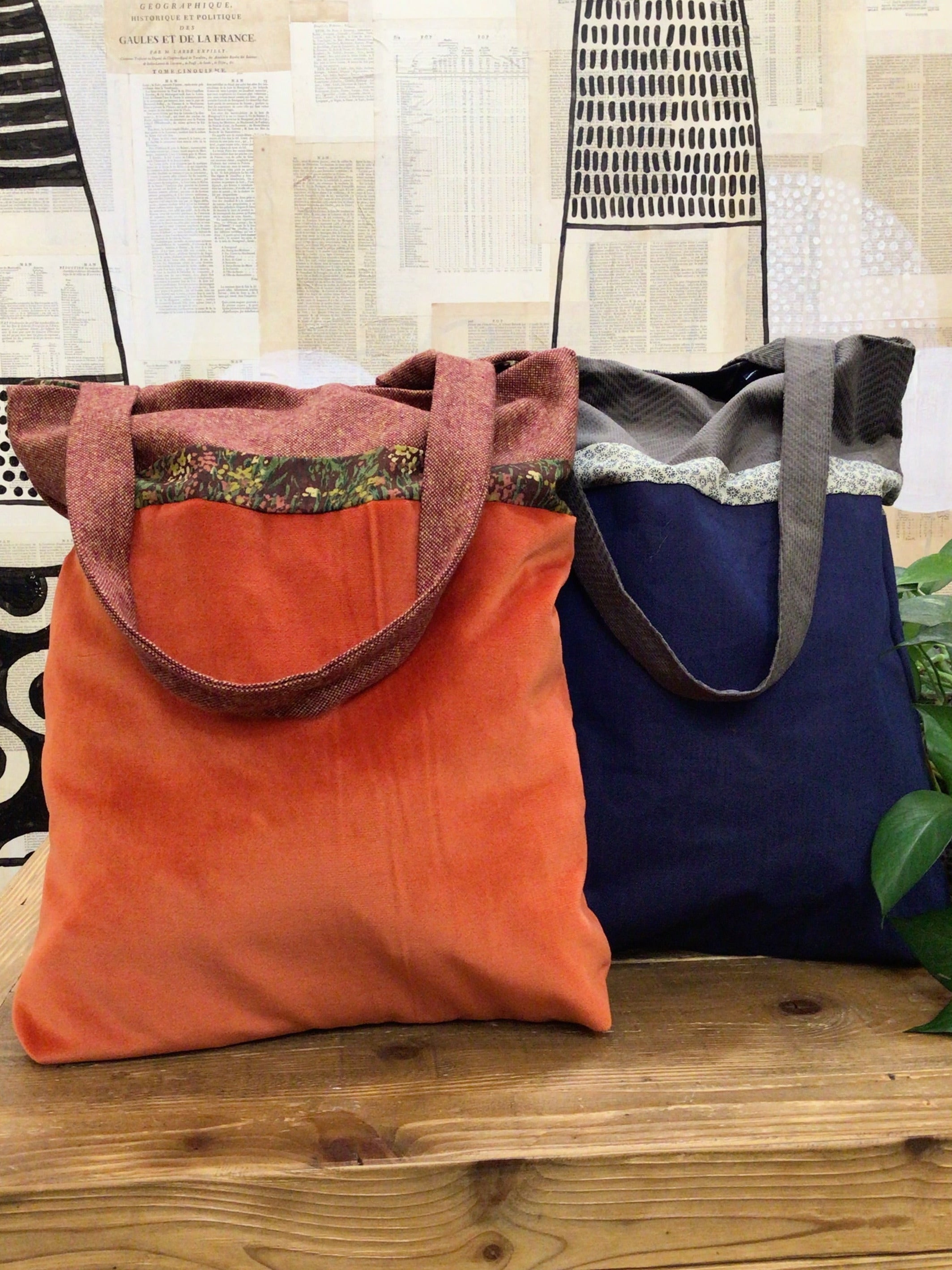 Shopper Patchwork Invernale