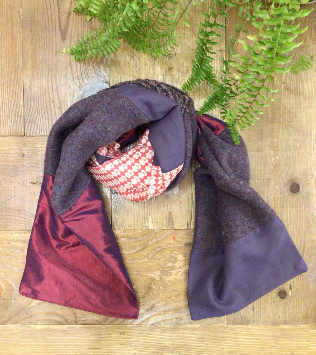 Sciarpa patchwork Invernale