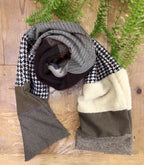 Sciarpa patchwork Invernale