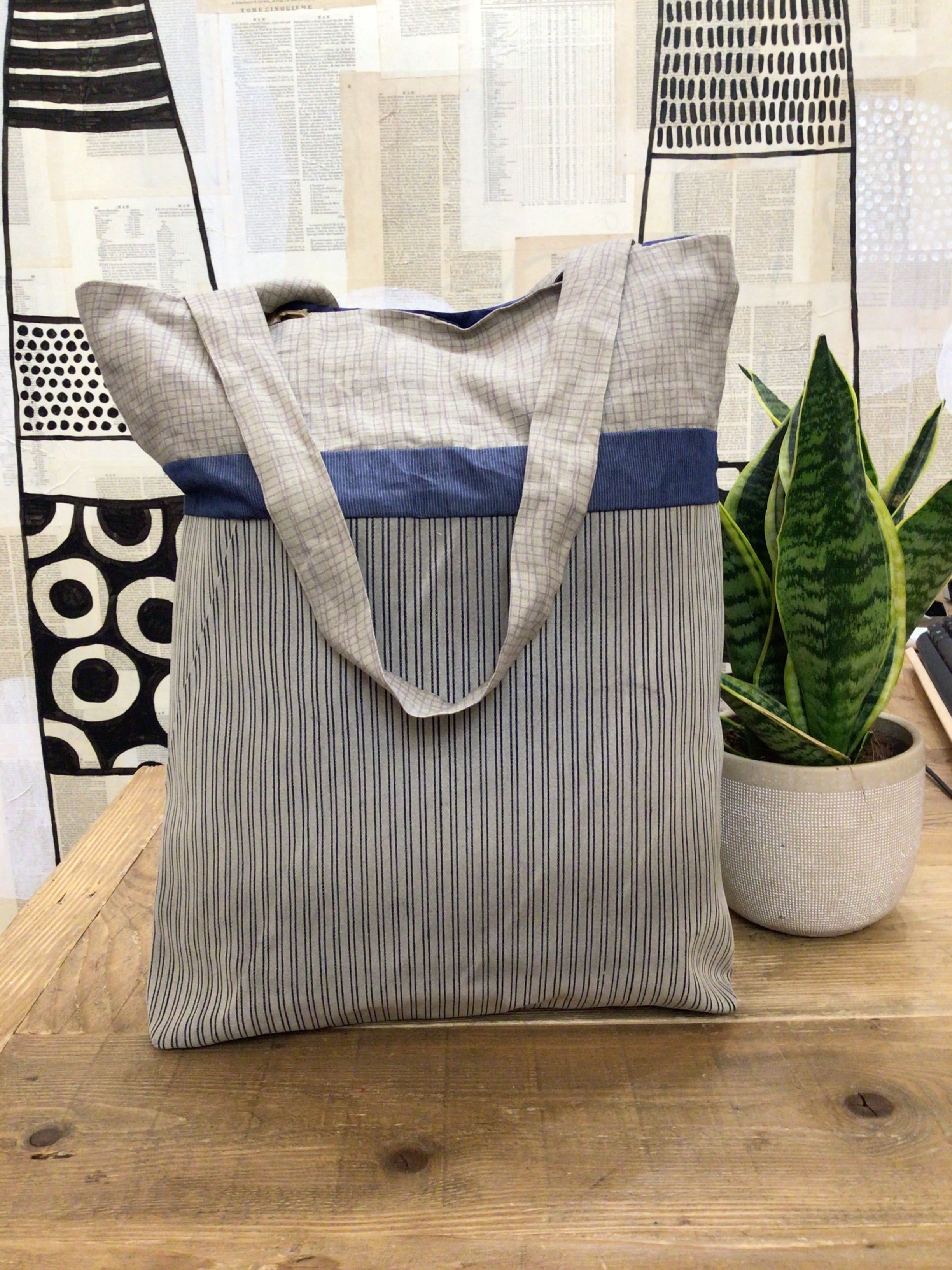 Shopper Patchwork Invernale