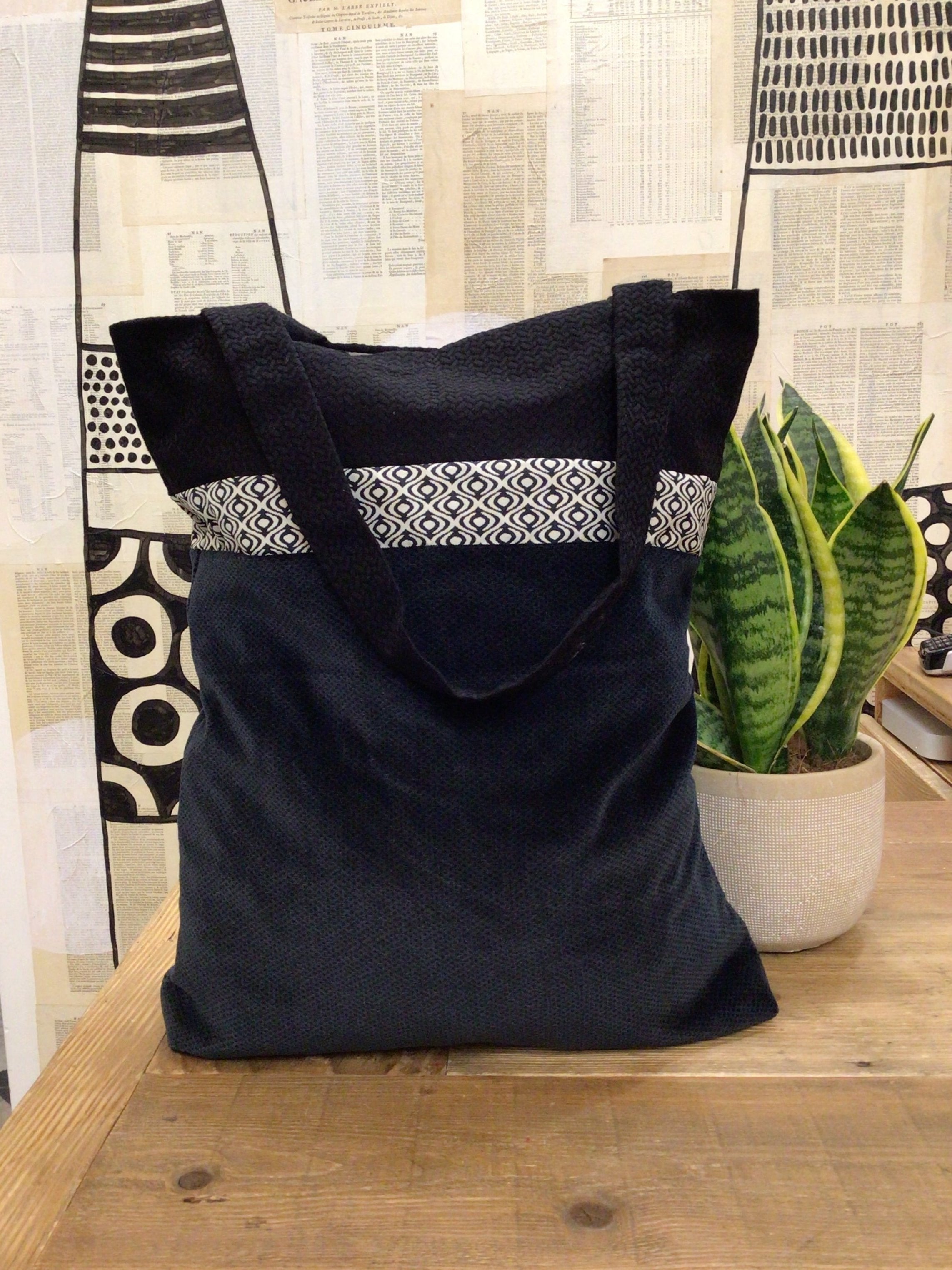 Shopper Patchwork Invernale