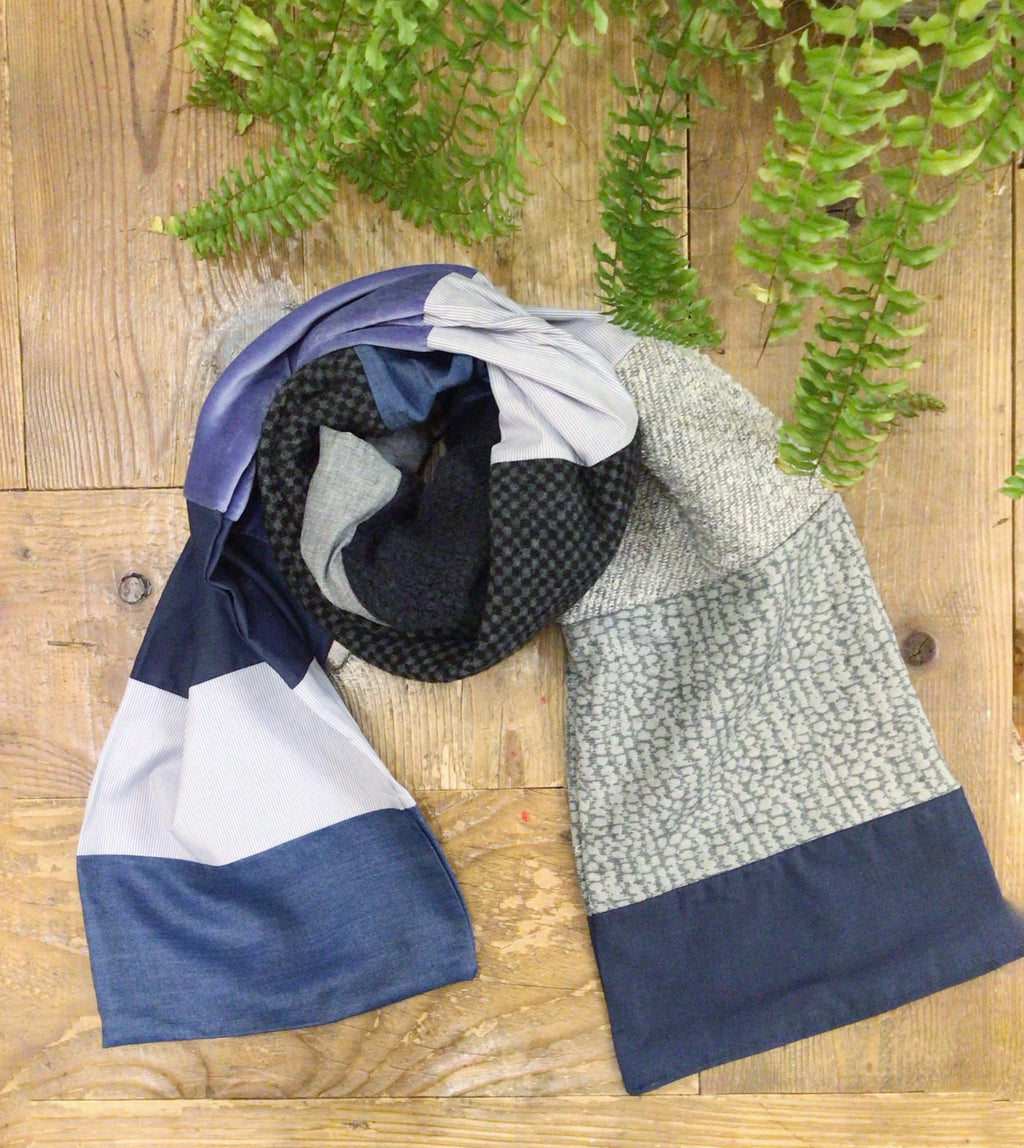 Sciarpa patchwork Invernale