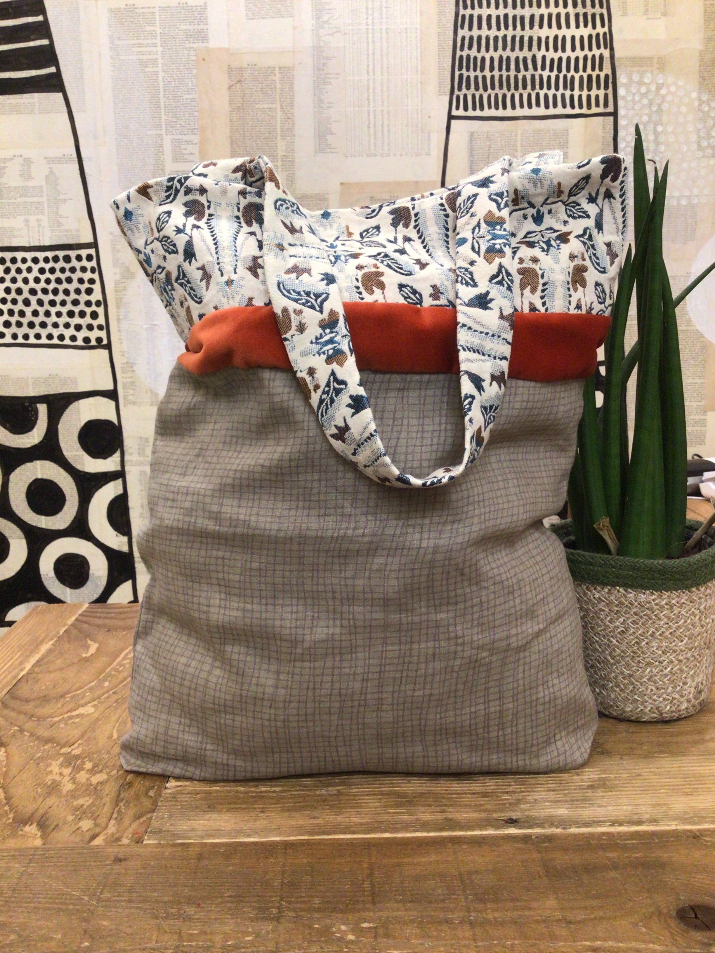 Shopper Patchwork Invernale