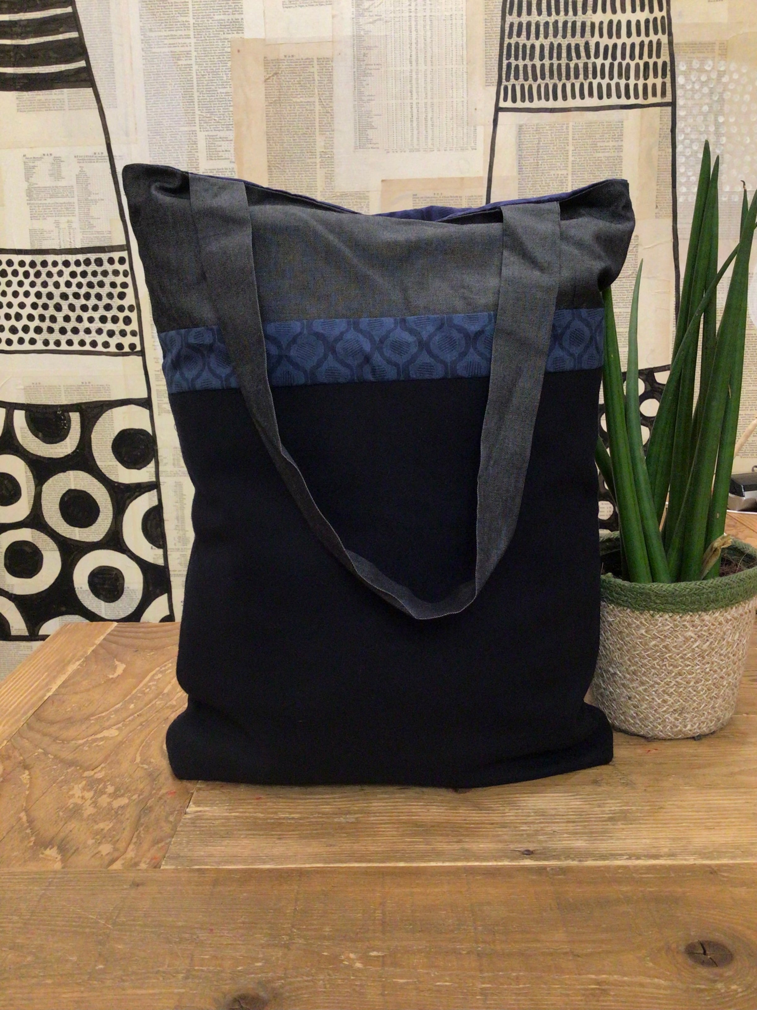 Shopper Patchwork Invernale