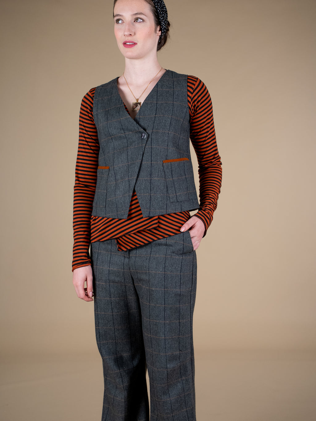 Waistcoat Tasso (Art. 02/2627) wholesale 55€