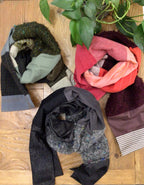 Sciarpa patchwork Invernale