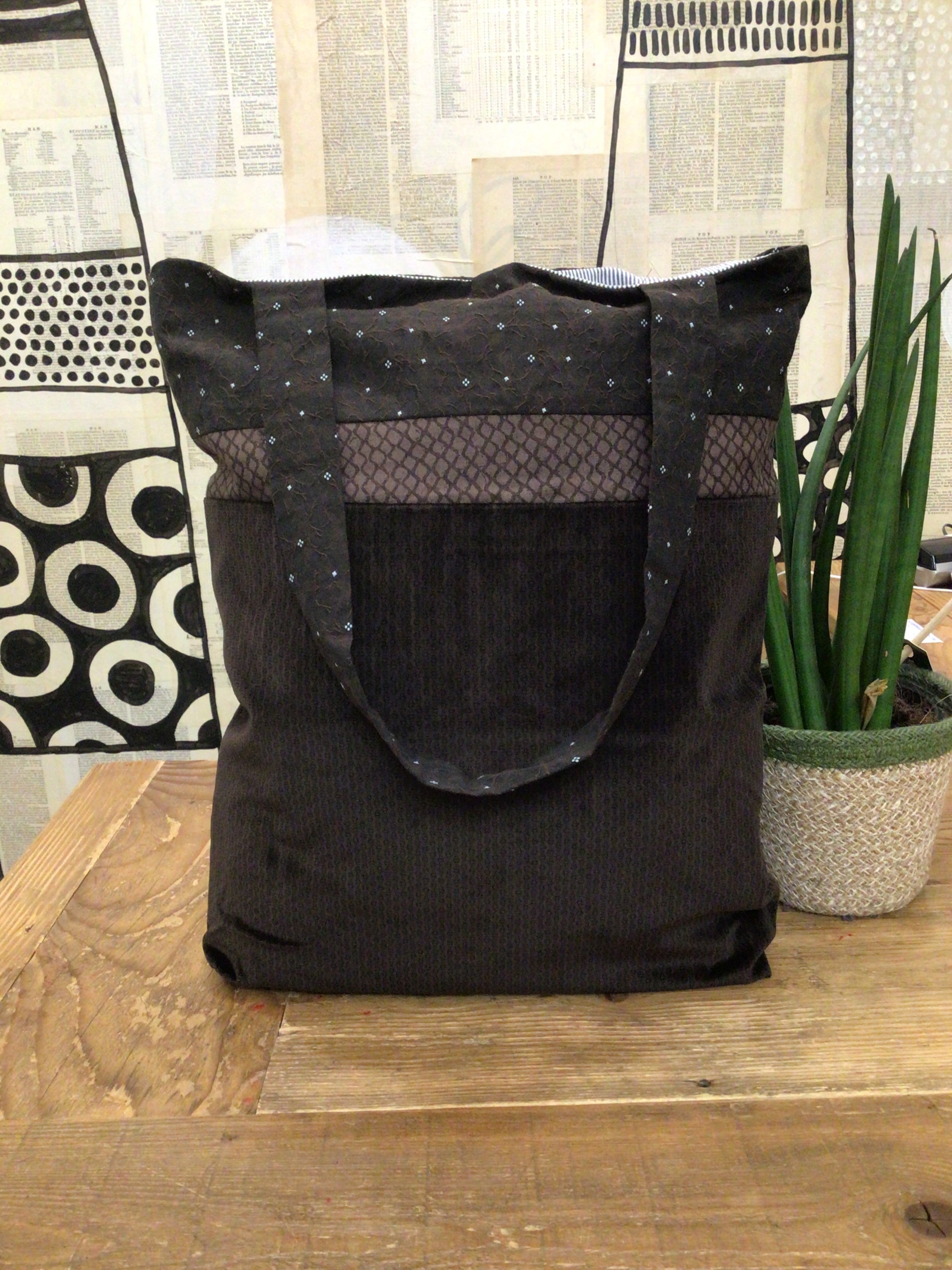 Shopper Patchwork Invernale