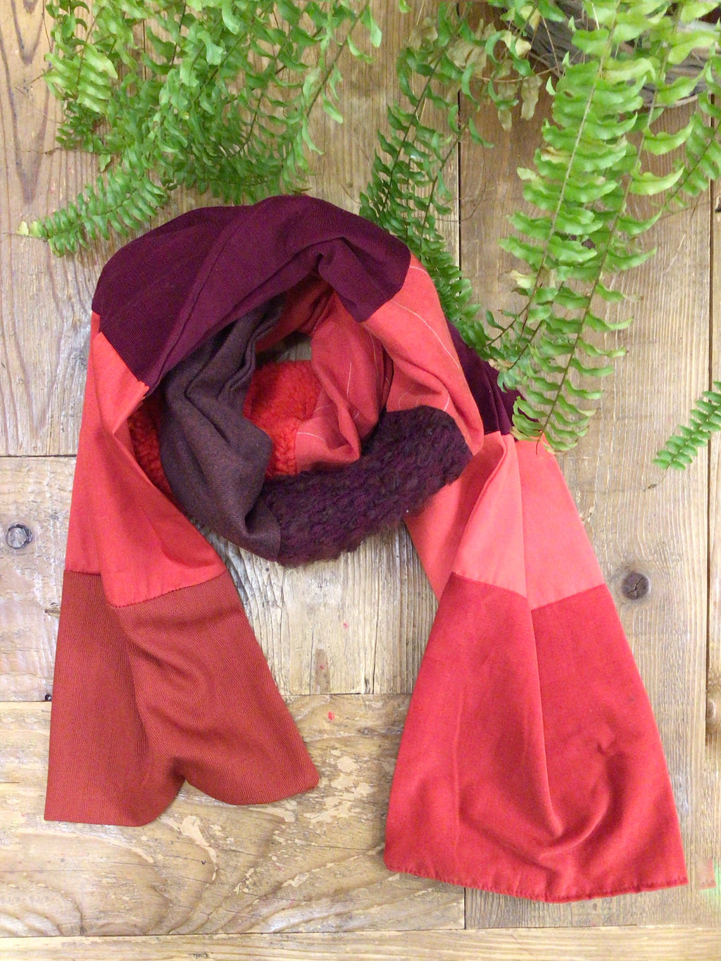 Sciarpa patchwork Invernale